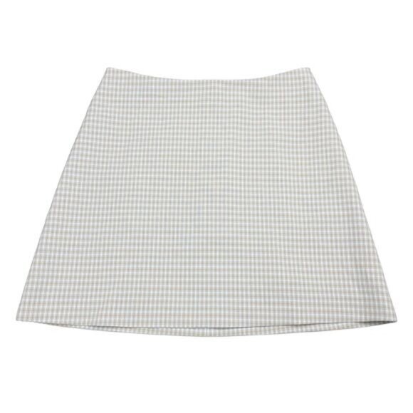 WILFRED Aritzia New Classic Mini Skirt Sz 00 Plaid - Picture 2 of 6